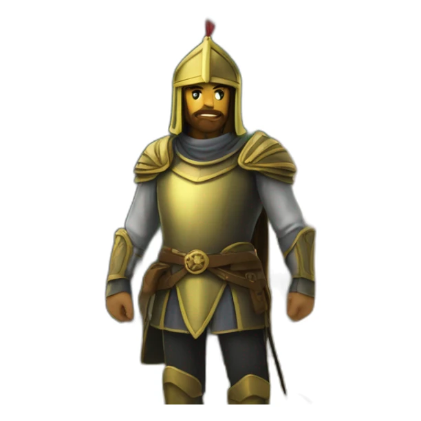 Saladin entering castle gem's castle sticker