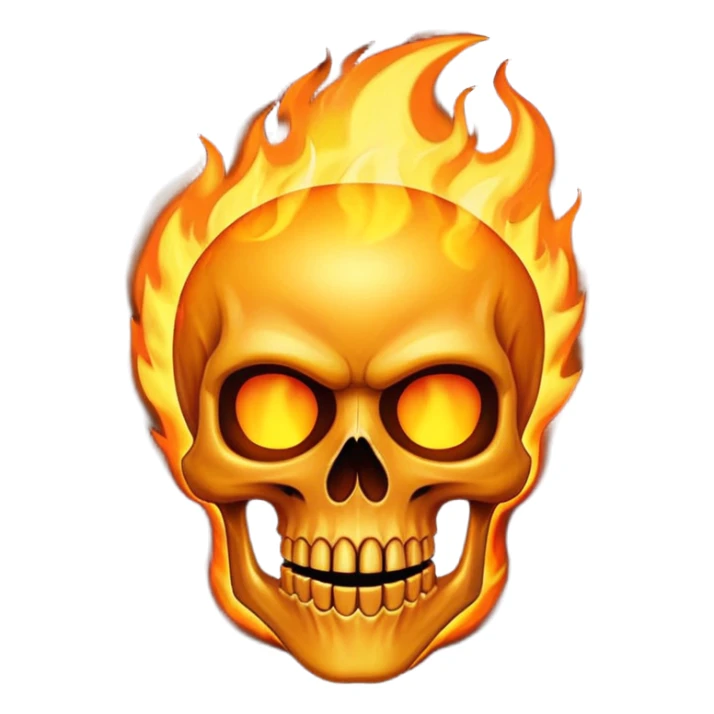 Give me ghost rider emoji sticker