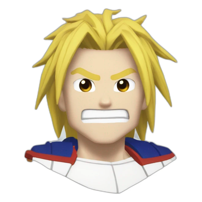 All might my hero academia motivated sticker
