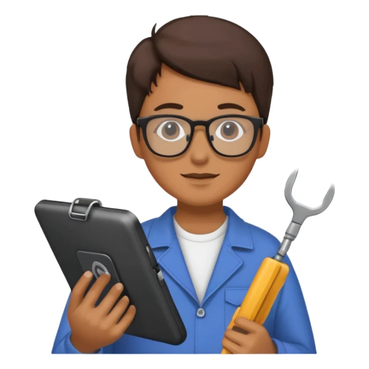 person with digital toolkit, digital vibes, digital background, internet sticker