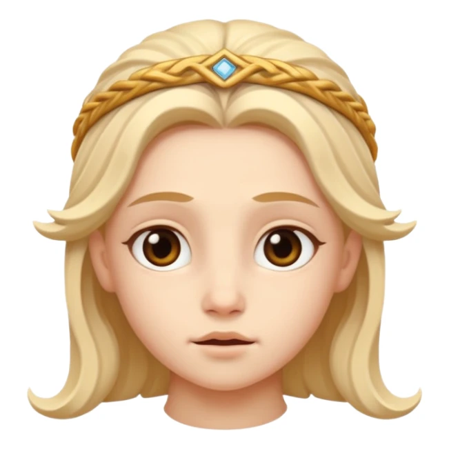 greek mithology character, cute and with emotion sticker