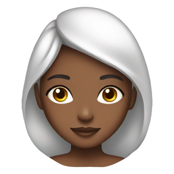 Girl skincare sticker