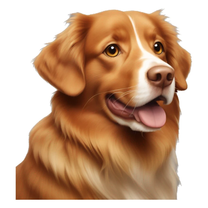 Nova Scotia duck tolling retriever sticker