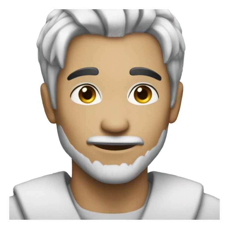 zeno remake with black hair sticker