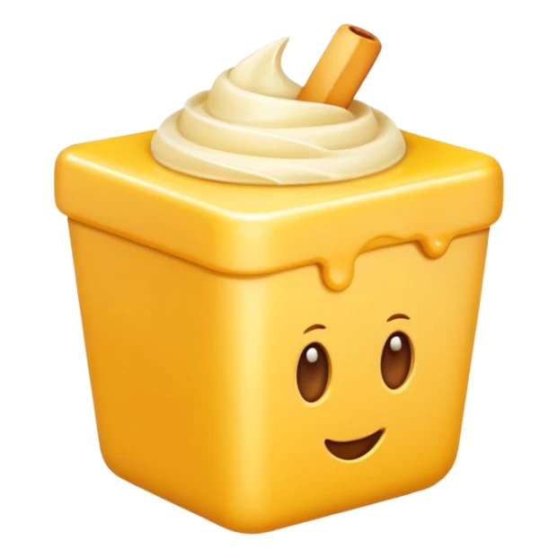 3D icon symbolizing first experience or first taste, food app context, single object, modern and clean style, soft lighting, isolated, no background
 sticker