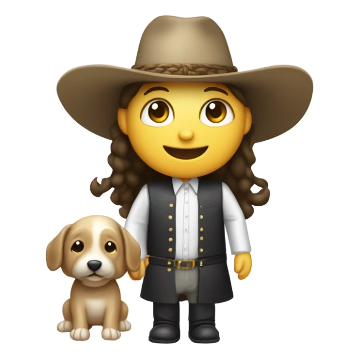 Una oveja y un pastor  sticker