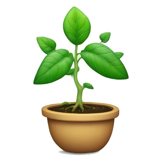 a plant with all of the chakras on it in order sticker