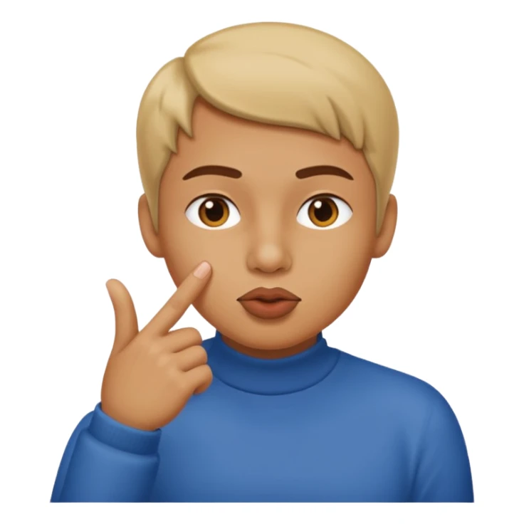 un banco y una persona haciendo gesto de silencio sticker