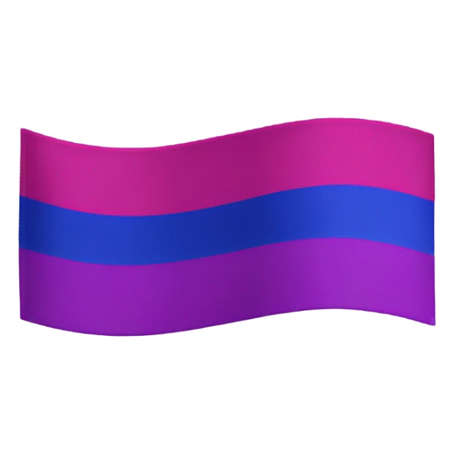 bisexual flag  sticker