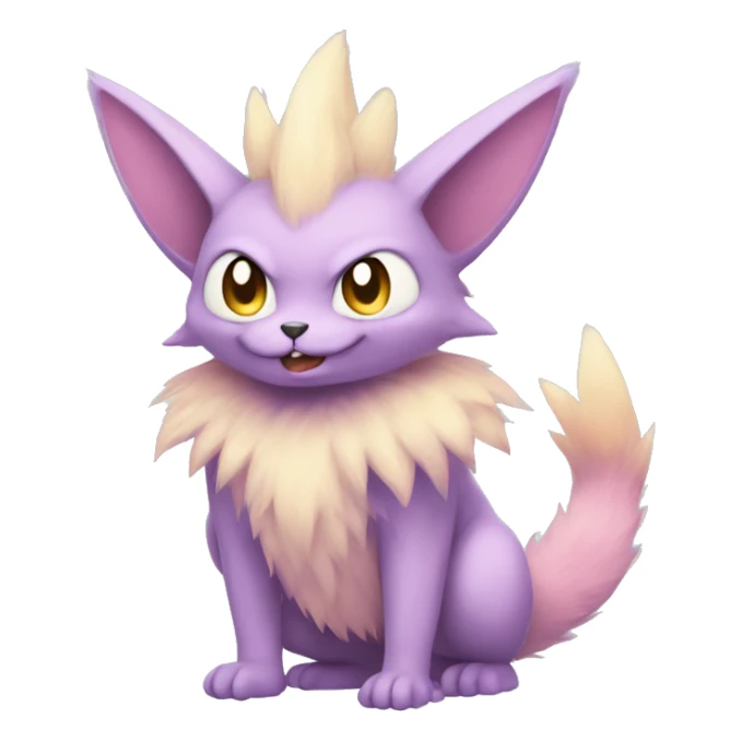 Pastel Furry Fakémon Full Body sticker