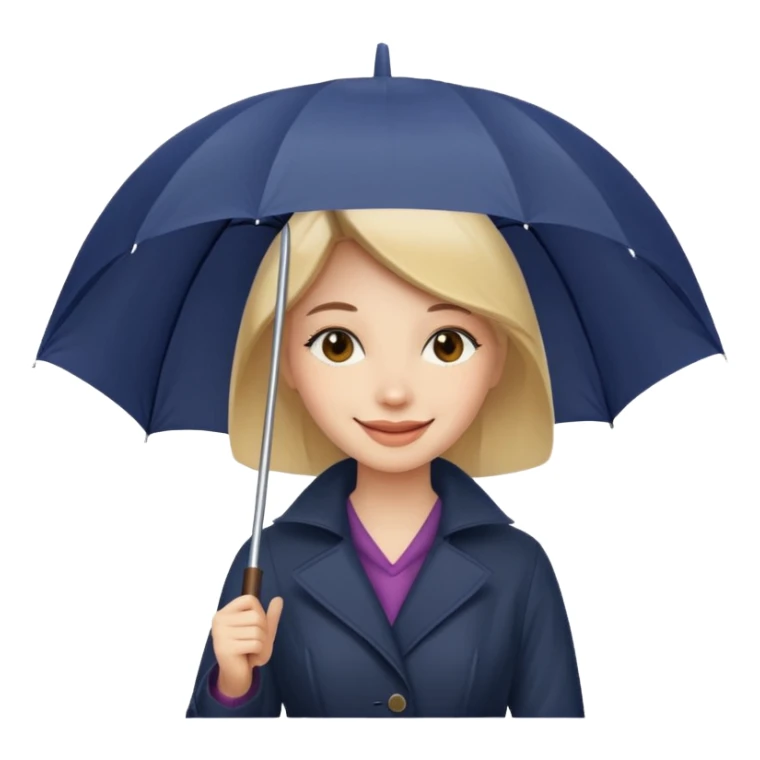 HOLDİNG UMBRELLA WOMAN sticker