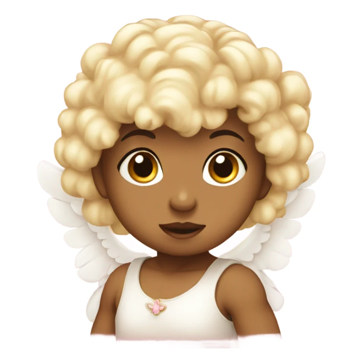 Sweet innocent angel baby sticker