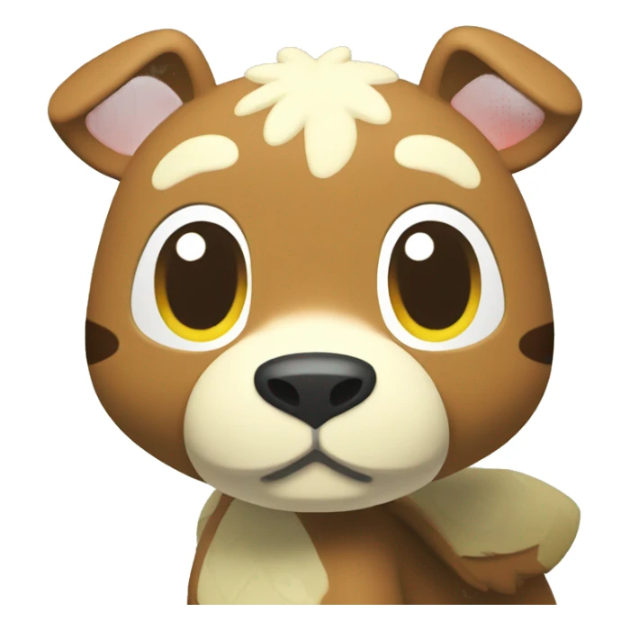 animal crossing new horizons logo sticker