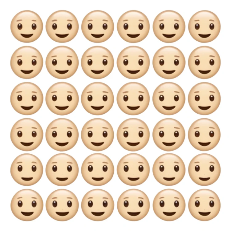 beige sunday self care emojis sticker