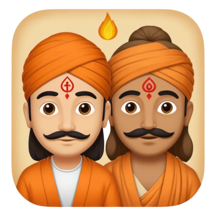 Create and YouTube video thumbnail in which it is written that Amit and babaji and funny symbols funny background and very funny background sticker