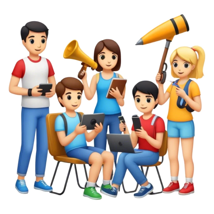 hobbyists, enthusiasts, people, passion, activities, hobbies, community, interest, creative, fun, teamwork, leisure, sharing. sticker