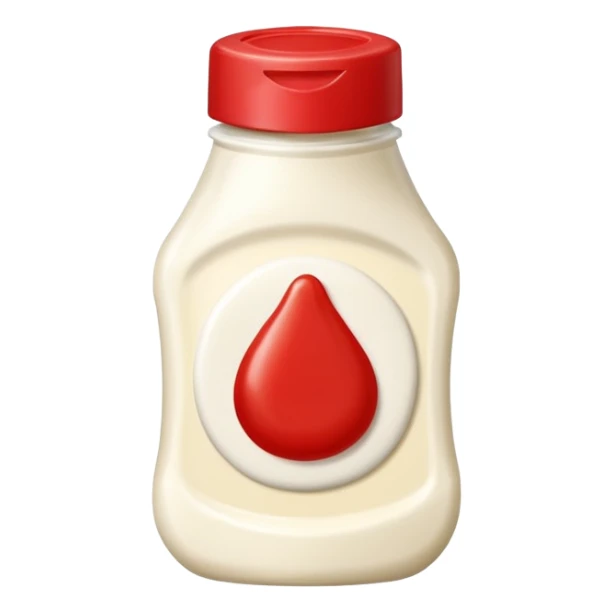bustina monoporzione di maionese e ketchup sticker