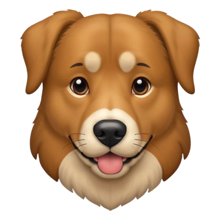 a big dox mix with regular dog and german shepard sticker