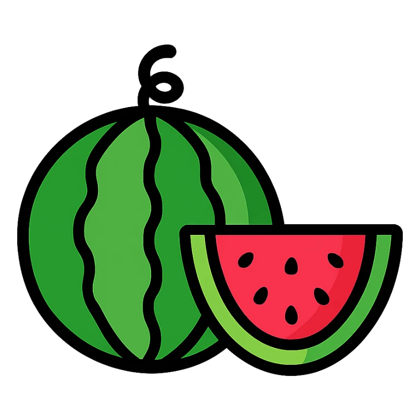 watermelon sticker