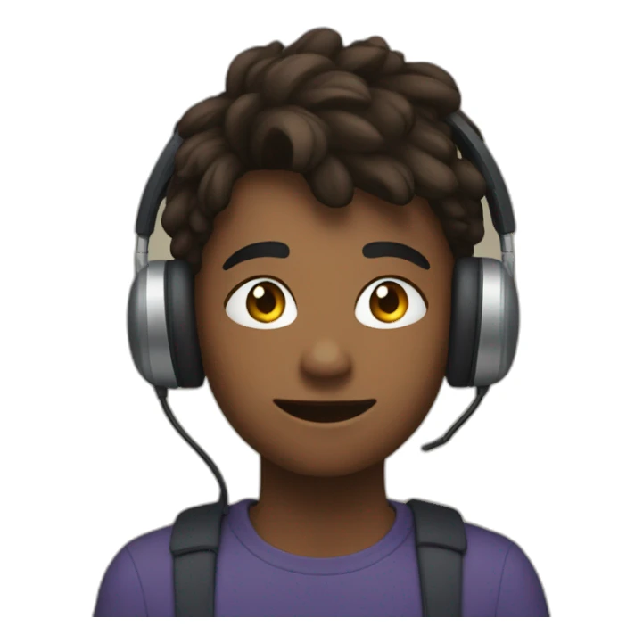 a teen in front of a computer with discord logo sticker