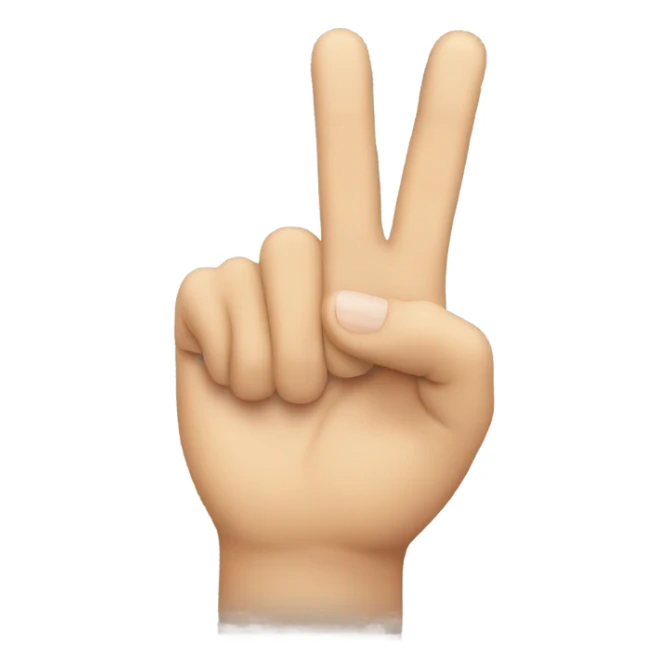 pointing, front of hand,  sticker