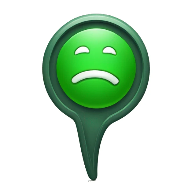 Green tick of whatsapp sticker