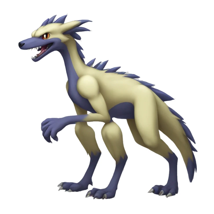 Lombax-Sergal-Vernid-Fakemon full body sticker