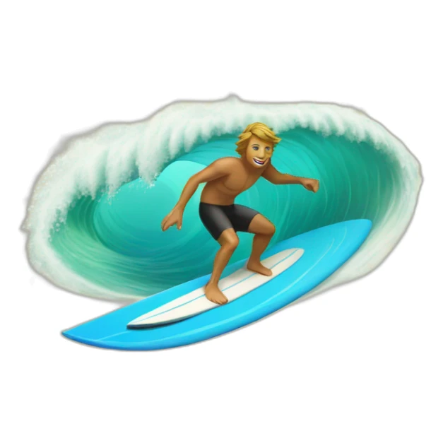 surfer sticker