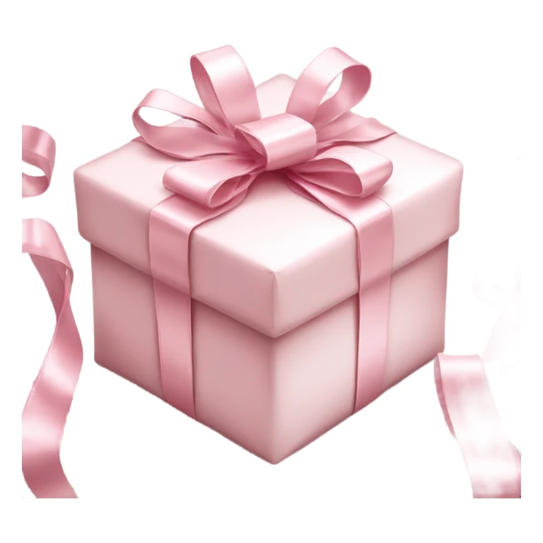 Light pink Christmas gifts under a white Christmas tree  sticker