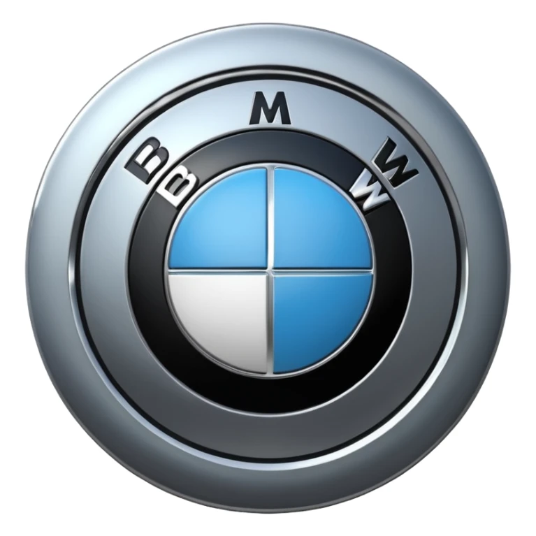 BMW logo emoji copy sticker