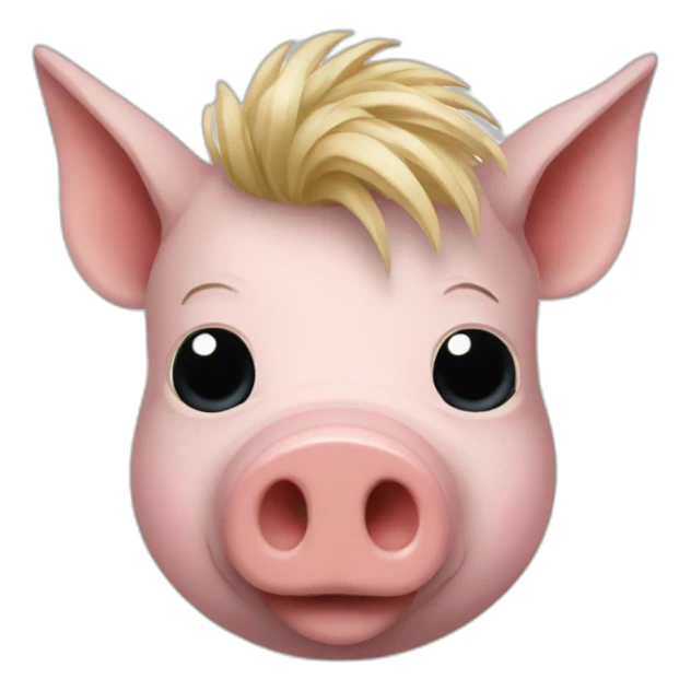 david bowie pig sticker