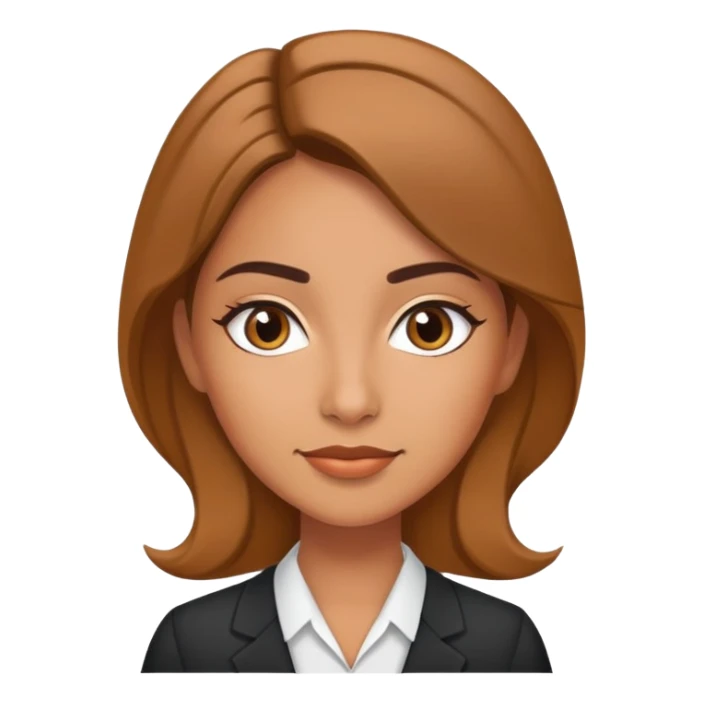 an accountant, female, gen z, modern, latina sticker