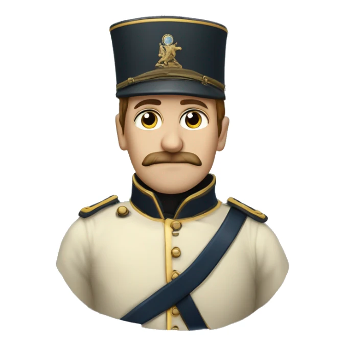 fanny French soldier in the Crimean War sticker