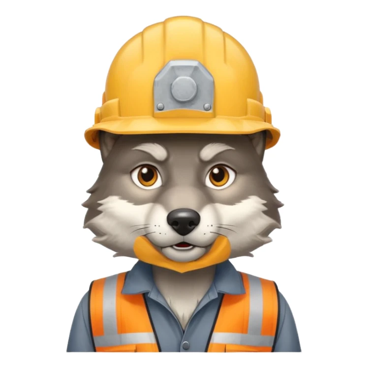 Es un lobo, líder que es el maestro constructor de la manada, y realiza muchos trabajos para acondicionar las casas y oficinas sticker