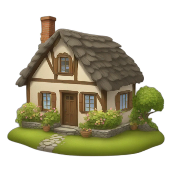 Cottage sticker