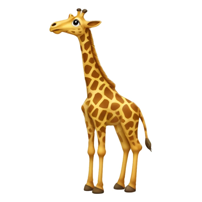 Girafe qui fait de la musique  sticker