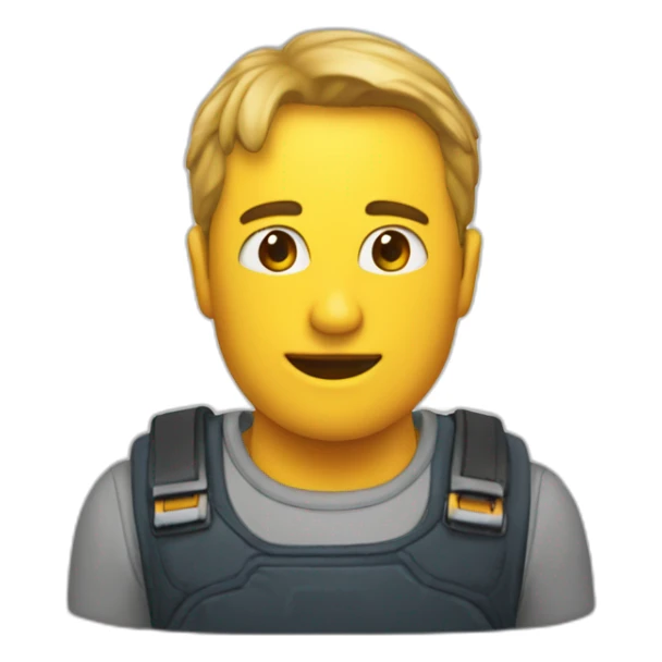 Quelqu’un qui guge et qui tchip sticker