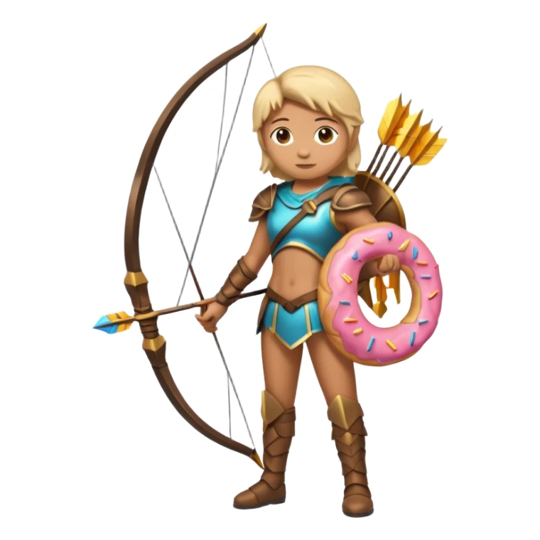 Donut Archer full body sticker