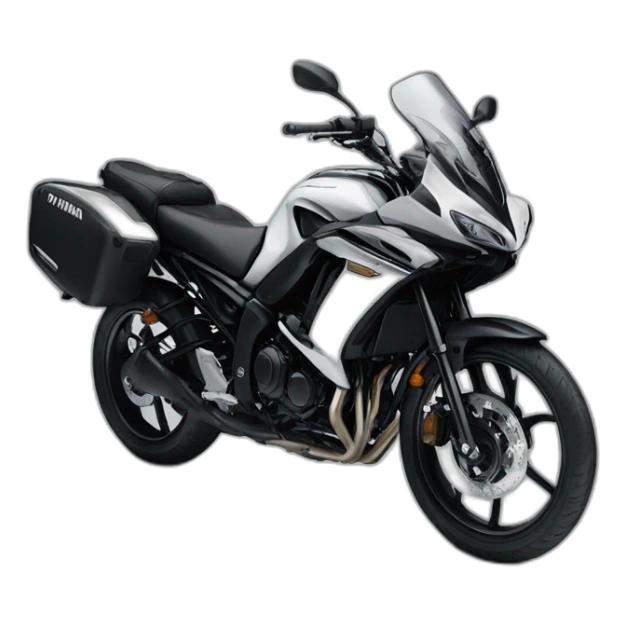 Yamaha piano on a Yamaha bike sticker