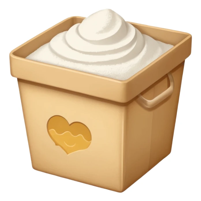 a paquet of flour sticker