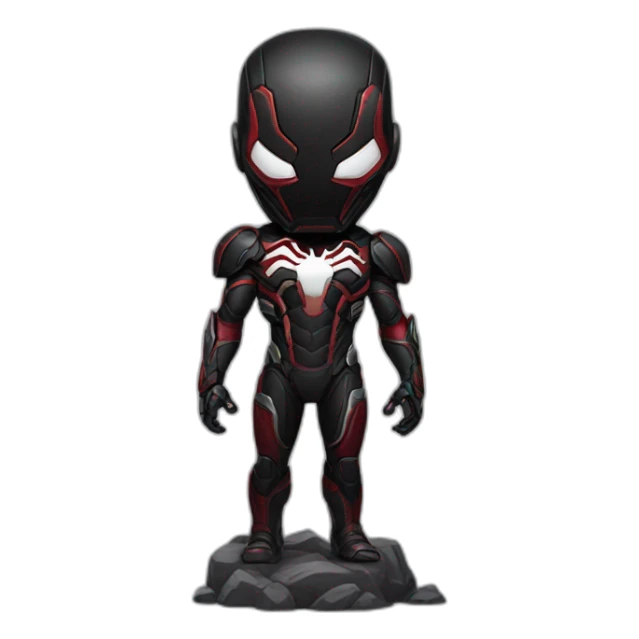 Venom Symbiotic ironman sticker
