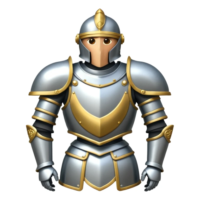 Suit of Armor on display  sticker