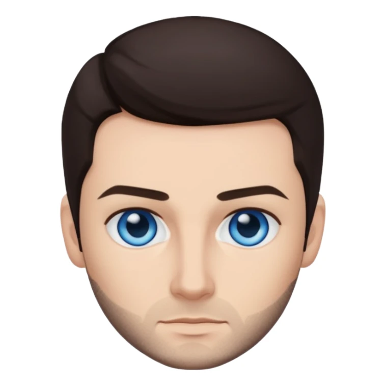 Shane Lynch with blue eyes, dark brown hair  sticker