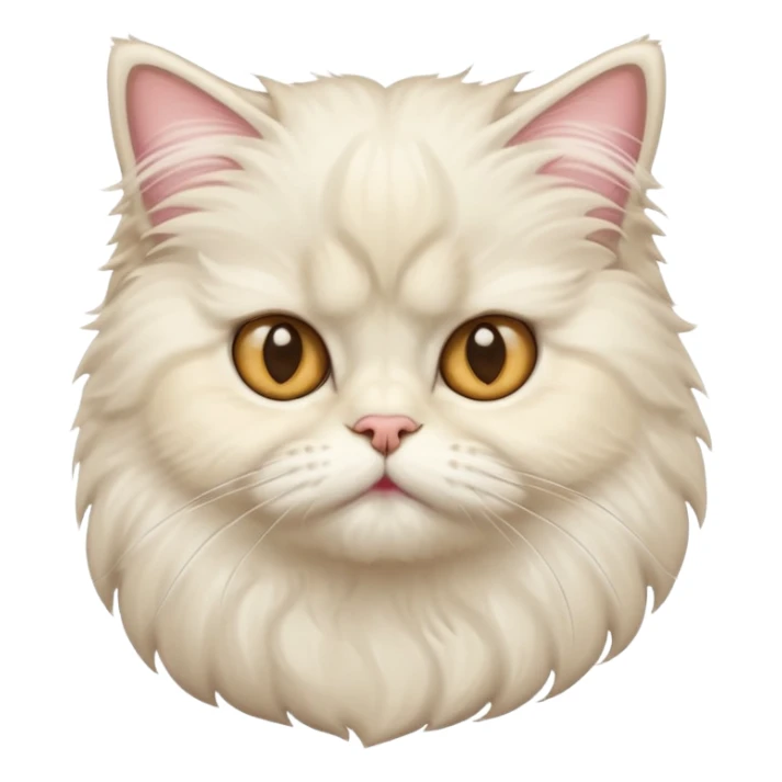 persian cat emoji sticker