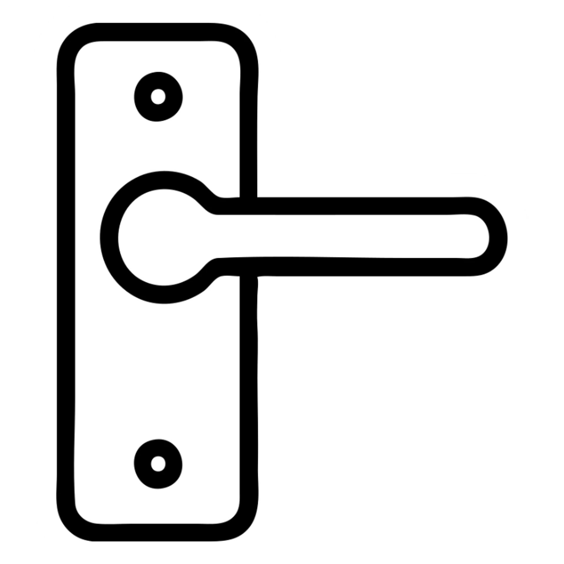 дверная ручка sticker