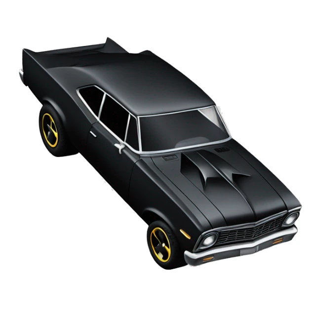 Side view 69 Nova Batman’s edition. Scary and fast shaped like a spider  sticker