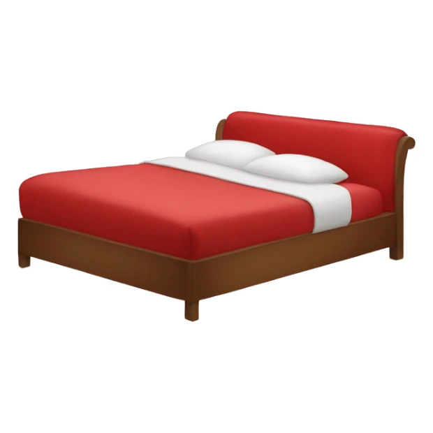 red bed sticker