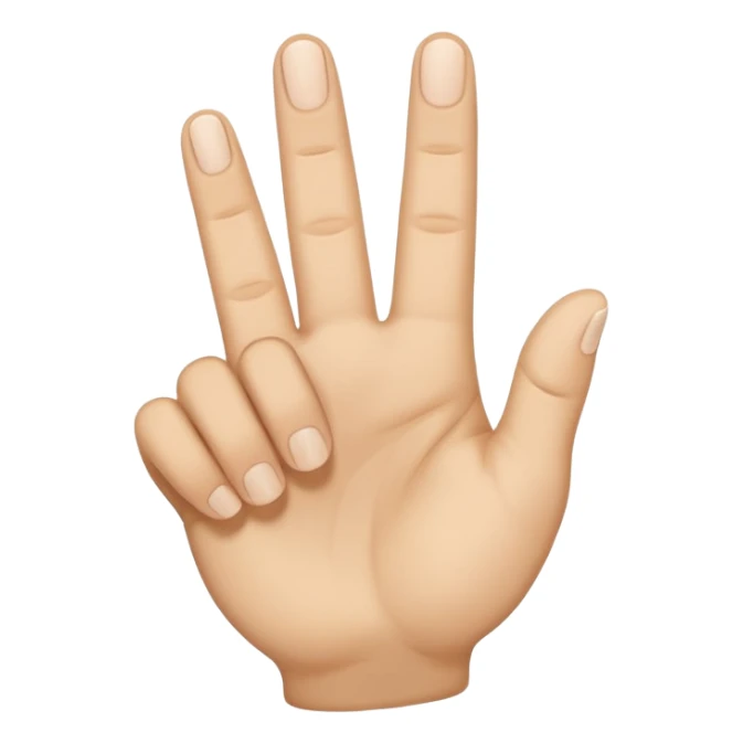 an okay sign with someones finger going into it sticker