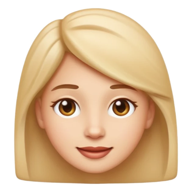 Emoji-style trans character, modern Apple emoji style, friendly and confident expression, clean vector shading, soft lighting, simple background, inclusive design sticker