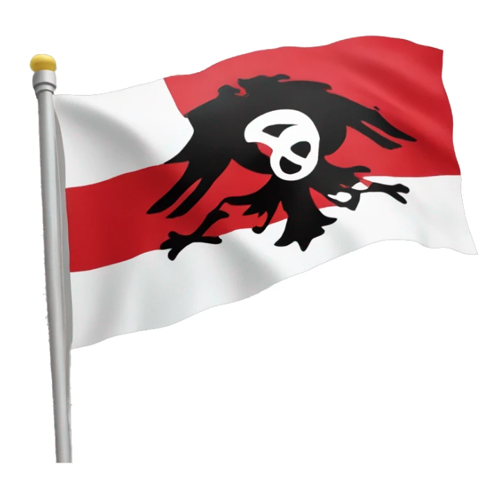 dardania flag Albanian kosovo sticker